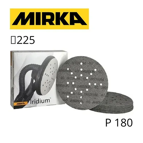 Шлифовальный круг (пленка) Mirka Iridium 225 мм, зернистость P180