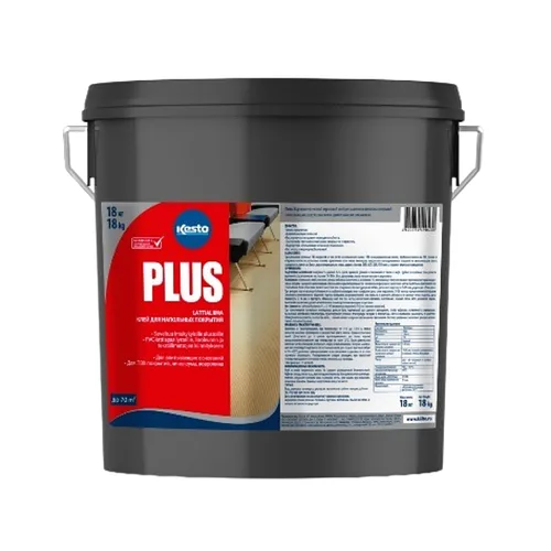 Kesto Plus клей для напольных покрытий (кварцвинил), 18кг.