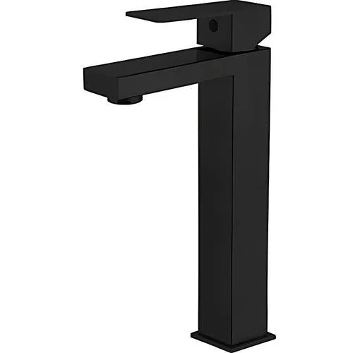 Смеситель для раковины высокий HB11803-7 черный  HAIBA