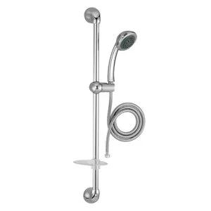 Душевой гарнитур Jacob Delafon Basic 2 E14330-CP, хром, со штангой 75 см