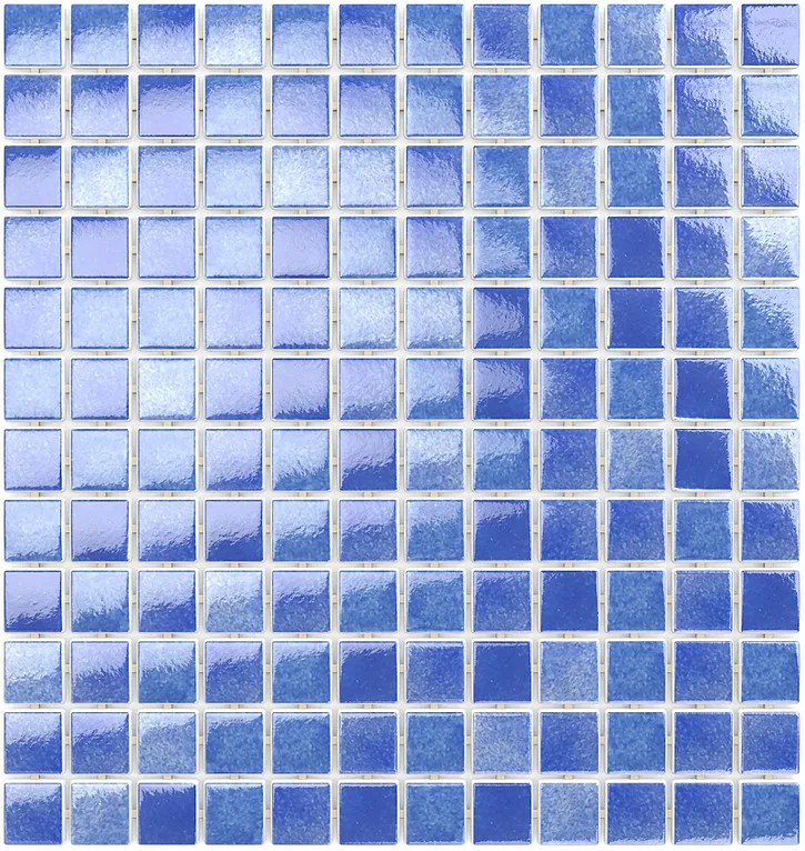 Мозаика стеклянная Antarra Cloudy PGA4641antislip синий для бассейна