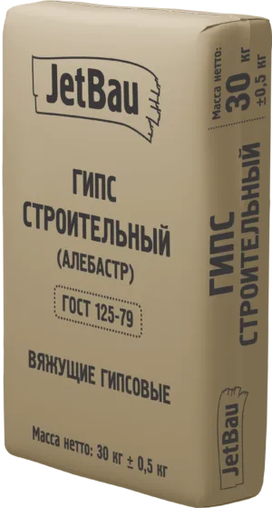 Гипс строительный JETBAU , 30 кг.(50шт), , шт