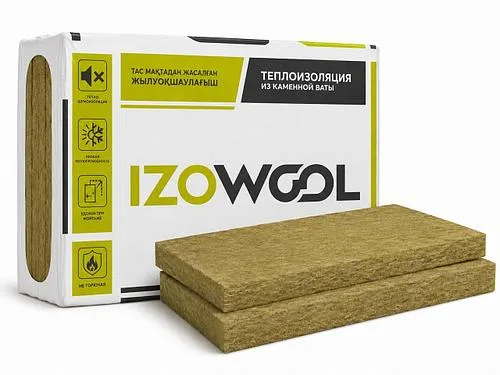 Плита IZOWOOL теплоизоляционная П-50-(100мм) П40 (1000*600*100) (2,4м2) (0,24м3)