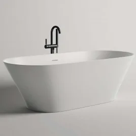Ванна из искусственного камня Salini Mona 180x80 белая