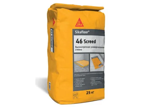 Цементная стяжка Sikafloor-46 Screed KZ 25 кг