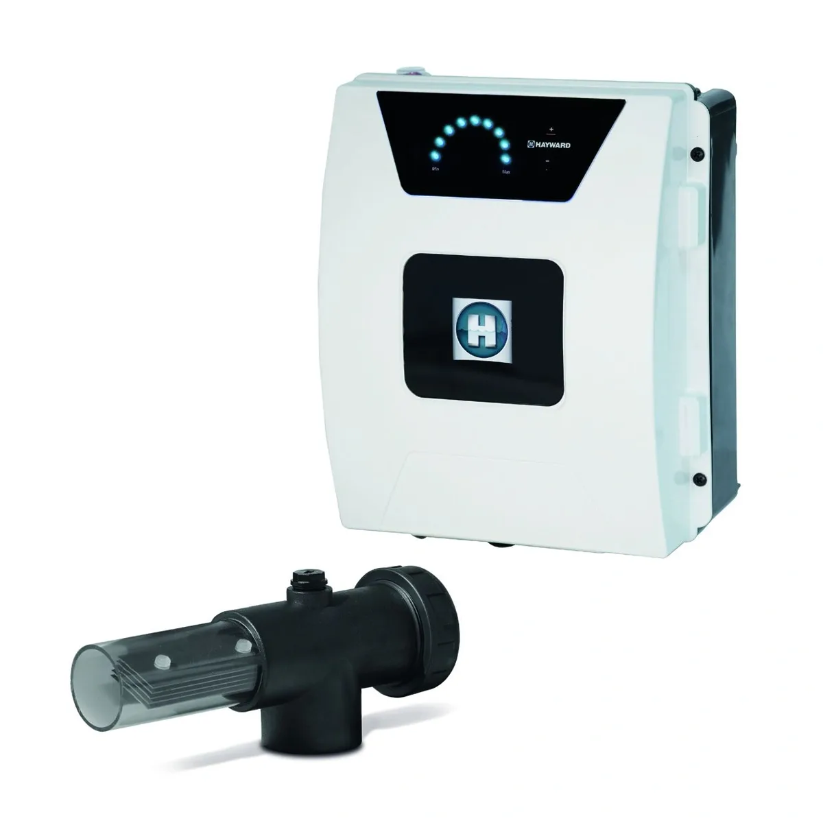 Хлоргенератор для бассейнов Hayward AquaRite Basic Flo (200 м3, 33 г/ч)