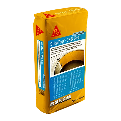 Гидроизоляции и защита бетона SikaTop-588 Seal grey PTA (MasterSeal 588 Comp. A) 25 кг