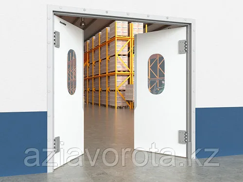 Пластиковые маятниковые двери серии SWD