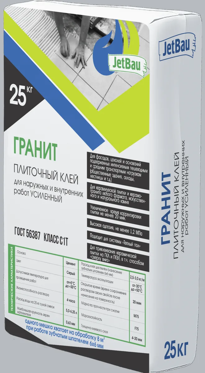 Плиточный клей Гранит