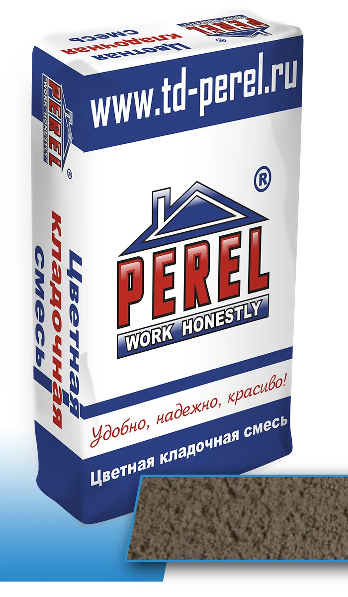 Кремовая кладочная смесь Perel