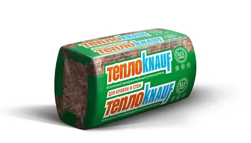Утеплитель ТеплоКНАУФ для коттеджа TS 0,37 Aguastatik 100*610*1230 мм(6м2) 36 пач