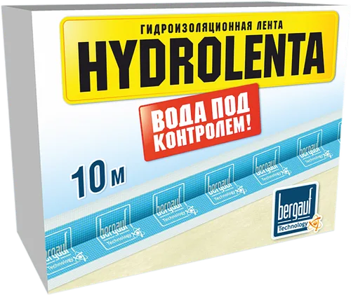 Лента для гидроизоляции, HYDROLENTA, 10м., Bergauf