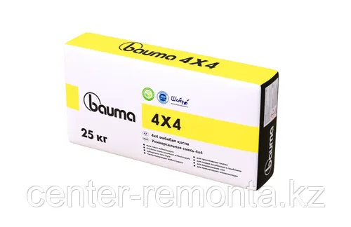 Клей строительный универсальный Bauma 4x4 Universal 25кг