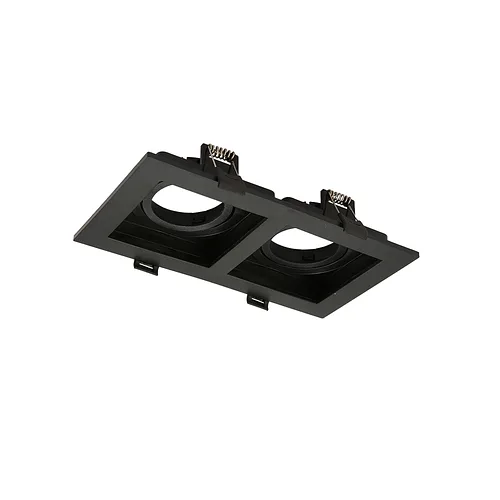 Св-к SY5570S-2 SQUARE GU10 BLACK без лампы