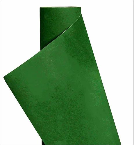 Пленка цветная (вельвет зеленый) 1,35*15