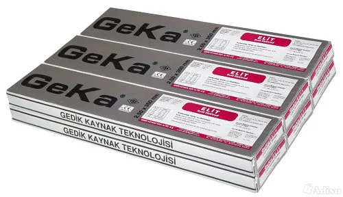 ЭЛЕКТРОДЫ Ø-4 GEKA  5кг.