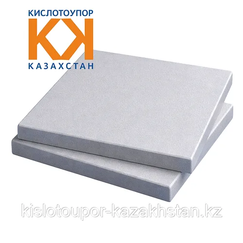 Кислотоупорная плитка 200×200×30 мм (серая)