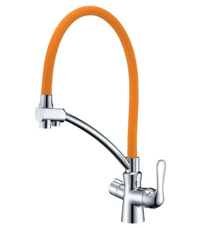 Смеситель для кухни с подключением к фильтру с питьевой водой LEMARK LM 3070 C-Orange COMFORT (Чехия)