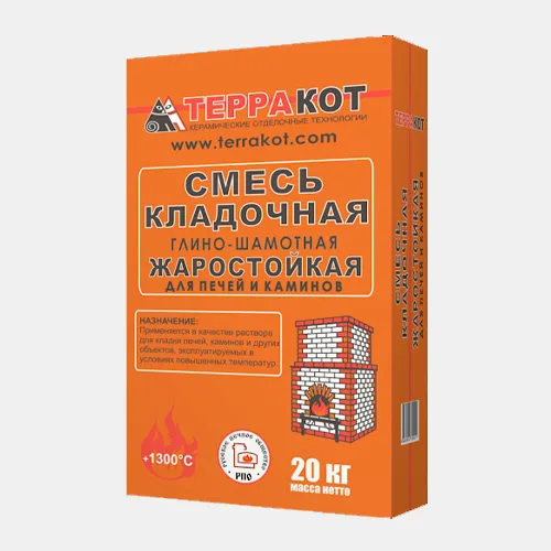 Смесь сухая Глино-шамотная кладочная