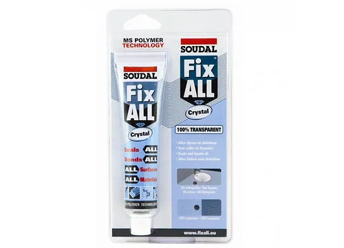 Полимер герметик Fix All Crystal, прозрачный, 10х80 мл., блистер