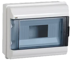 Корпус пластиковый KREPTA5 КМПн-9 навесной IP55 IEK (Белый)