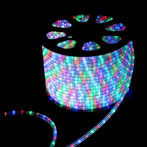 Дюралайт, светодиодный дюралайт, круглый 2-х жильный, RGB (разноцветный)