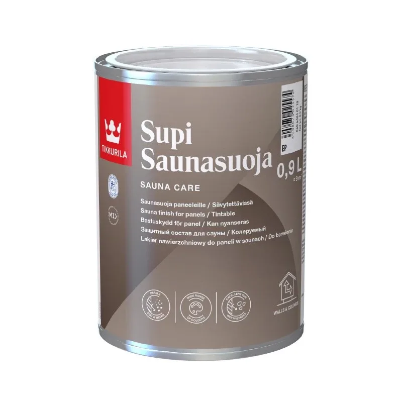 Состав для сауны Tikkurila SUPI SAUNASUOJA EP п/мат 2,7л 86864040130